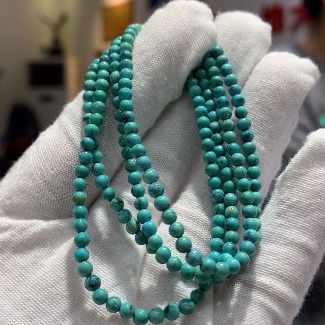 绿松石长链未镶嵌
