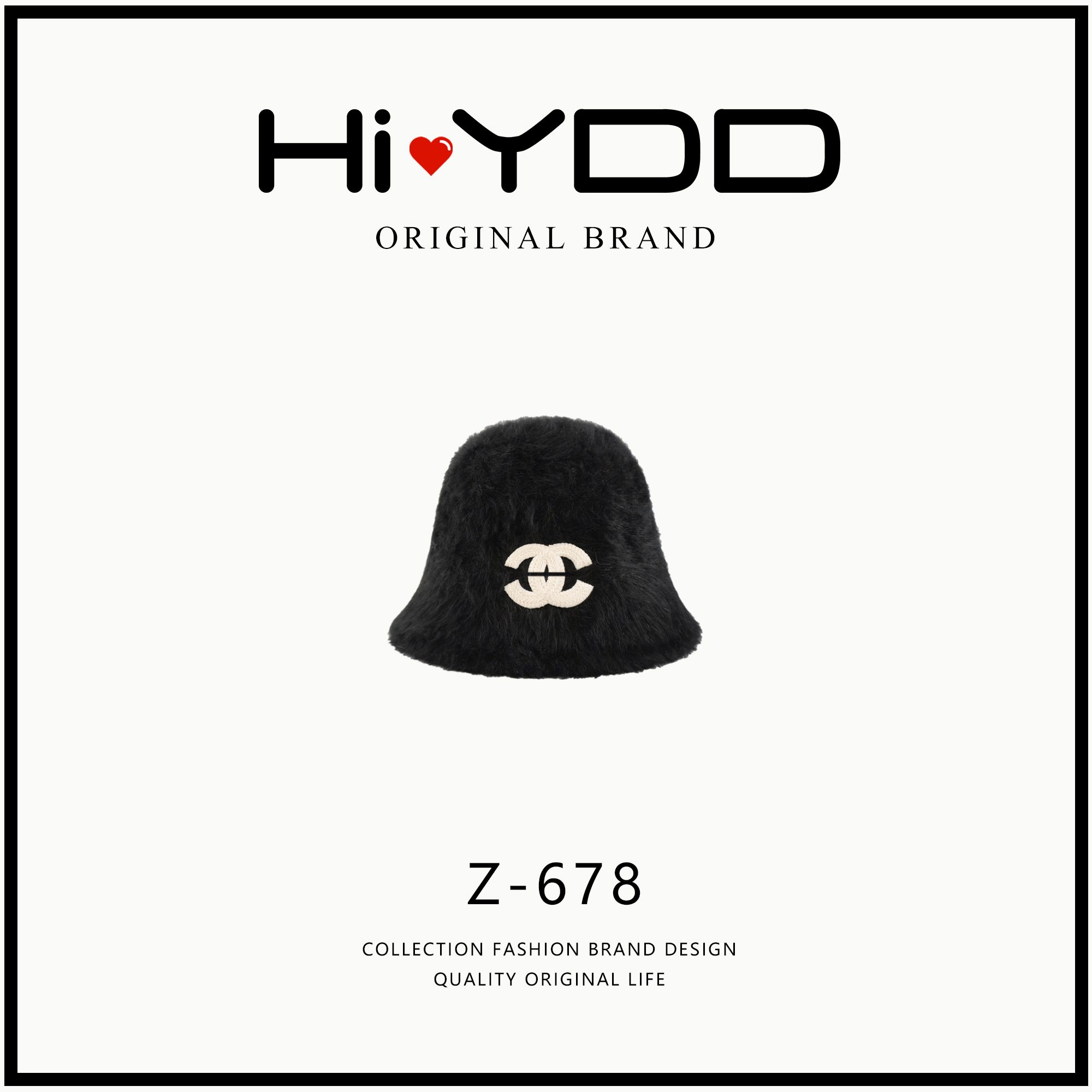 YDD•「帽子-678」秋季新款韩版简约百搭保暖休闲显脸小渔夫帽XB-200