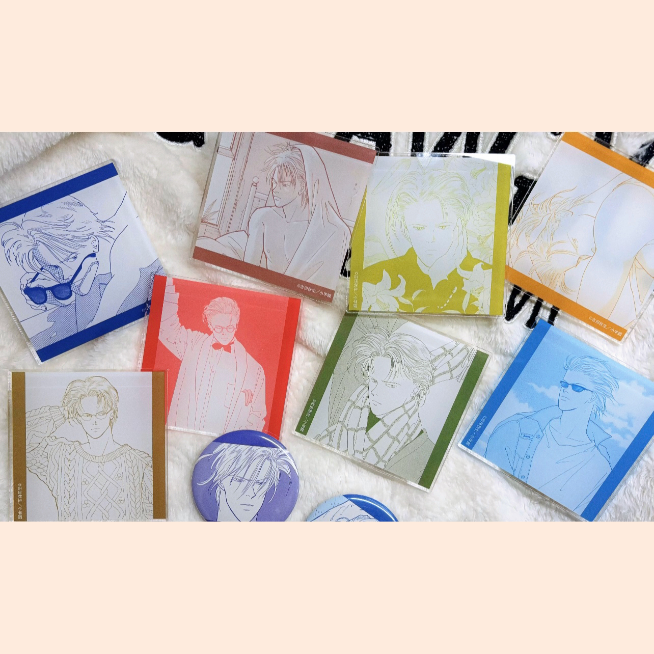 【国现】BANANA FISH香蕉鱼 战栗杀机 AGF2025限定 亚克力杯垫