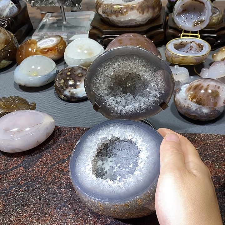 摆件水晶未镶嵌聚宝盆