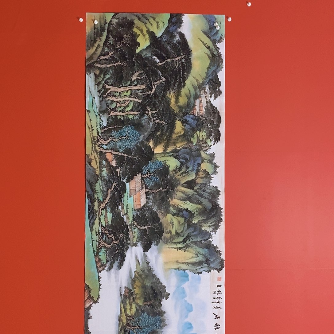 国画山水花鸟国画作品