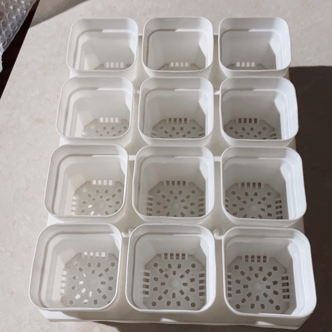 塑料福利款6.4白方盆套装1套