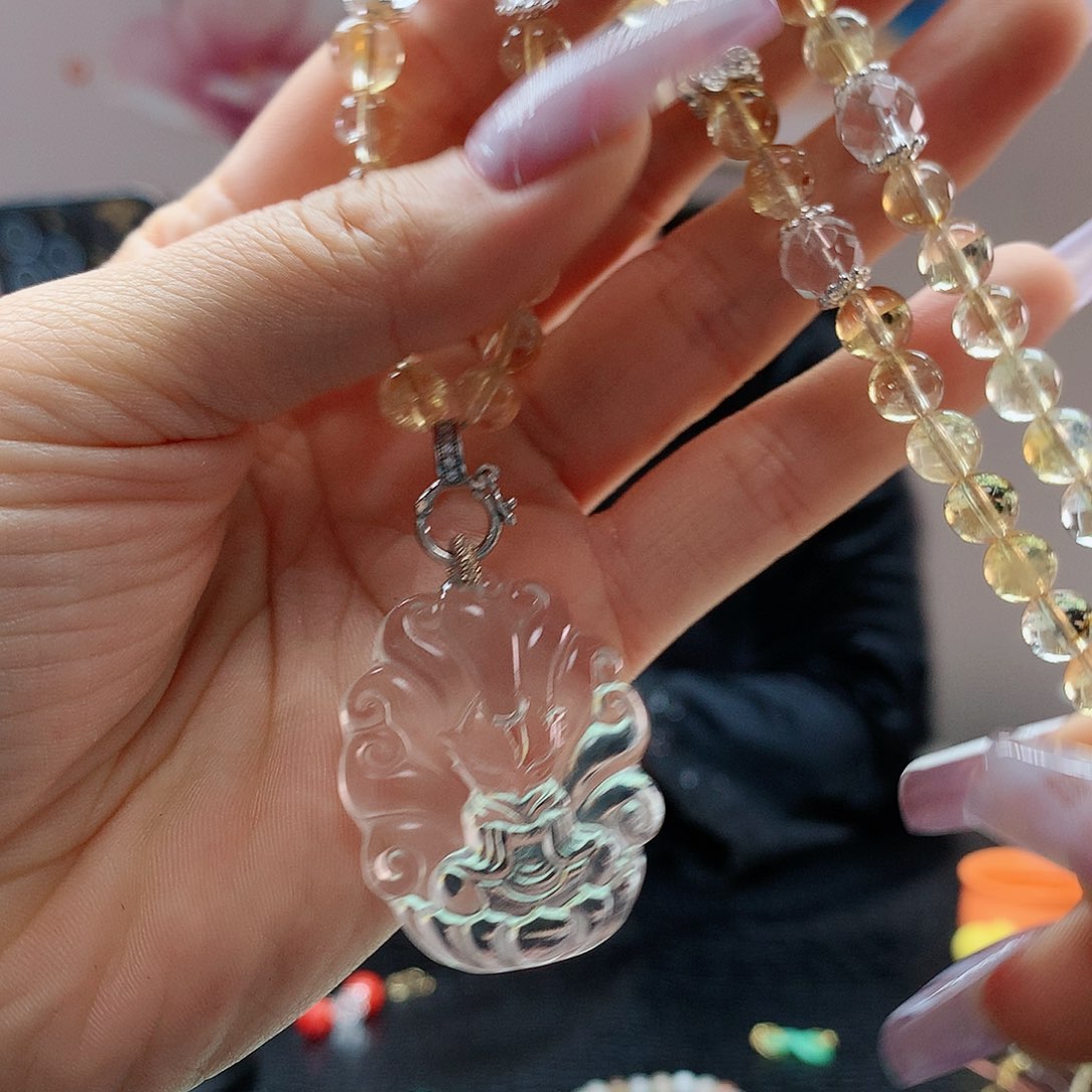 【闪购商品】水晶颈饰未镶嵌h，
