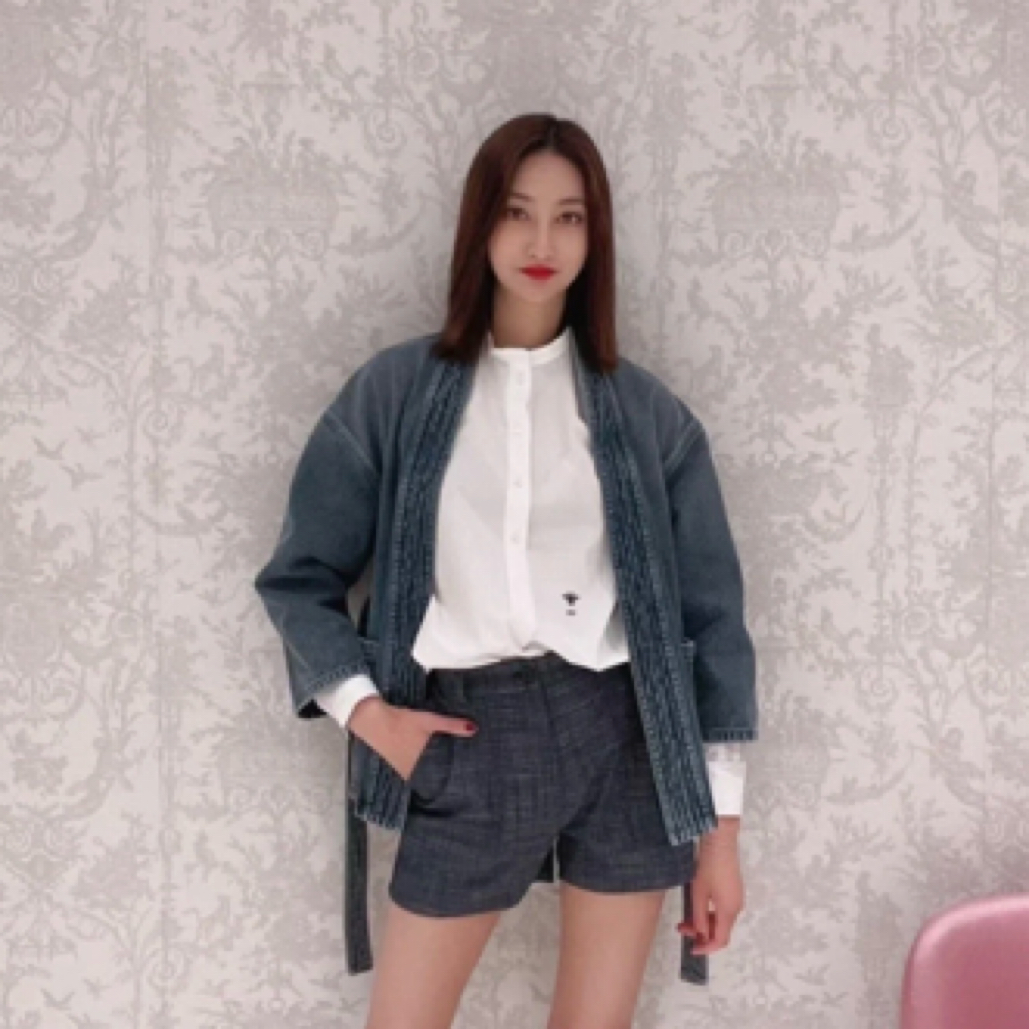 99新 DIOR/迪奥 C300652//深灰色短裤/尺码36