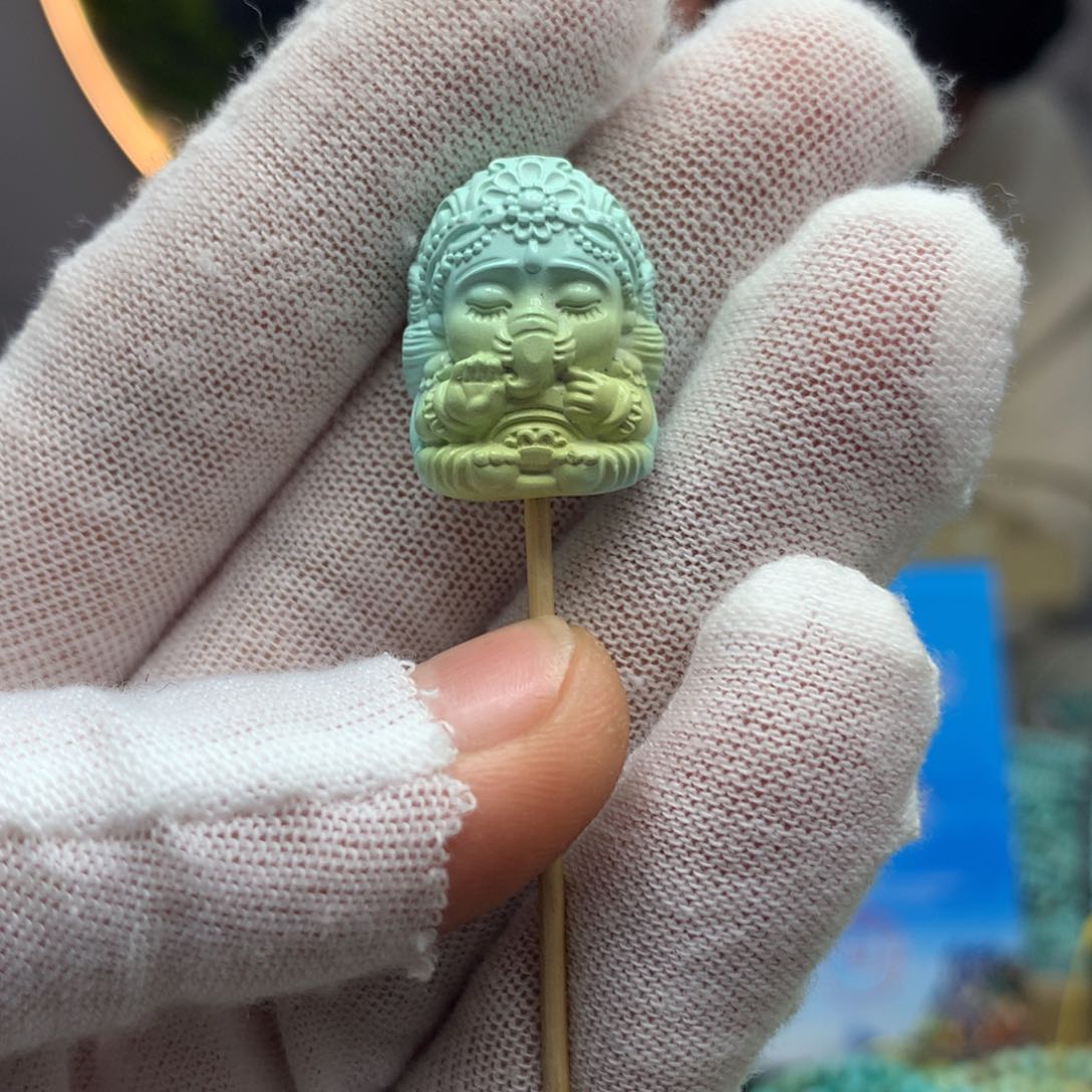 绿松石挂件未镶嵌