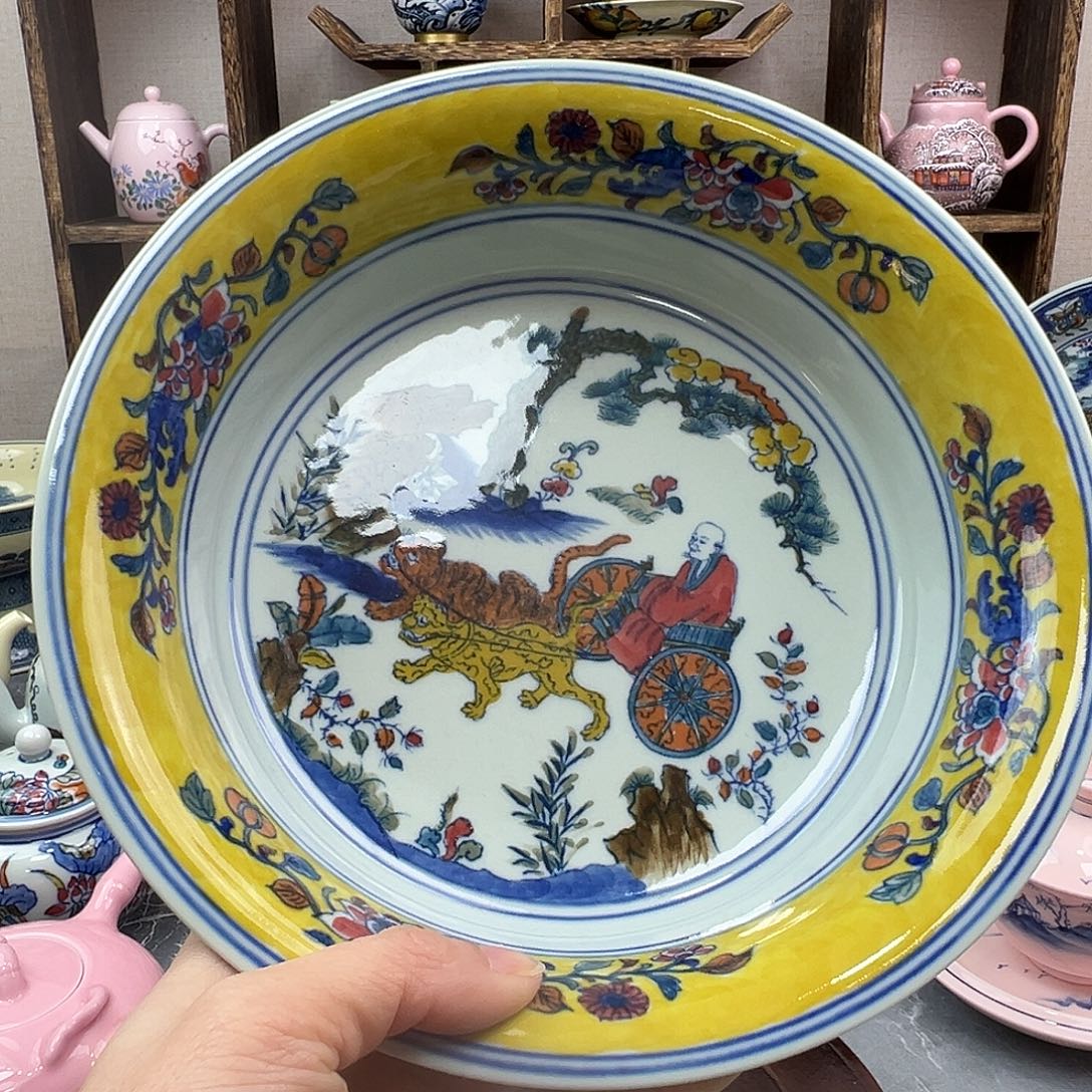 摆件陶景德镇陶瓷567老厂瓷93