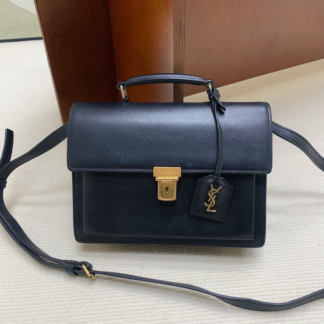 95新 YSL/圣罗兰 【98新】ysl 黑金邮差