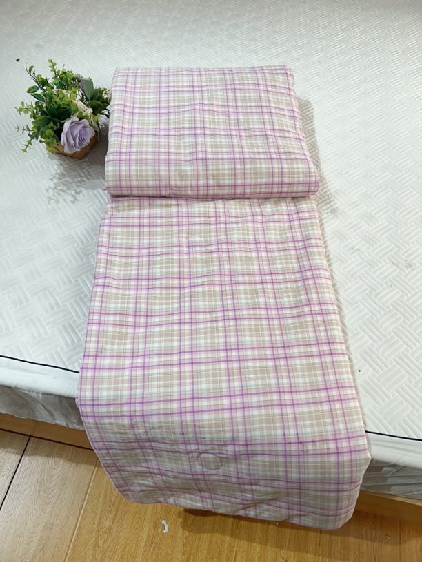 外贸韩式素锦纱～蚕丝多用双人夏被2✖️2.3（可做被套使用）微瑕～T246