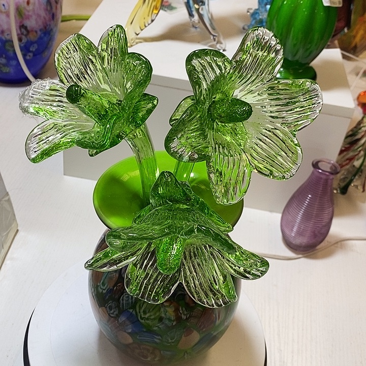 百合花高45厘米宽10厘米