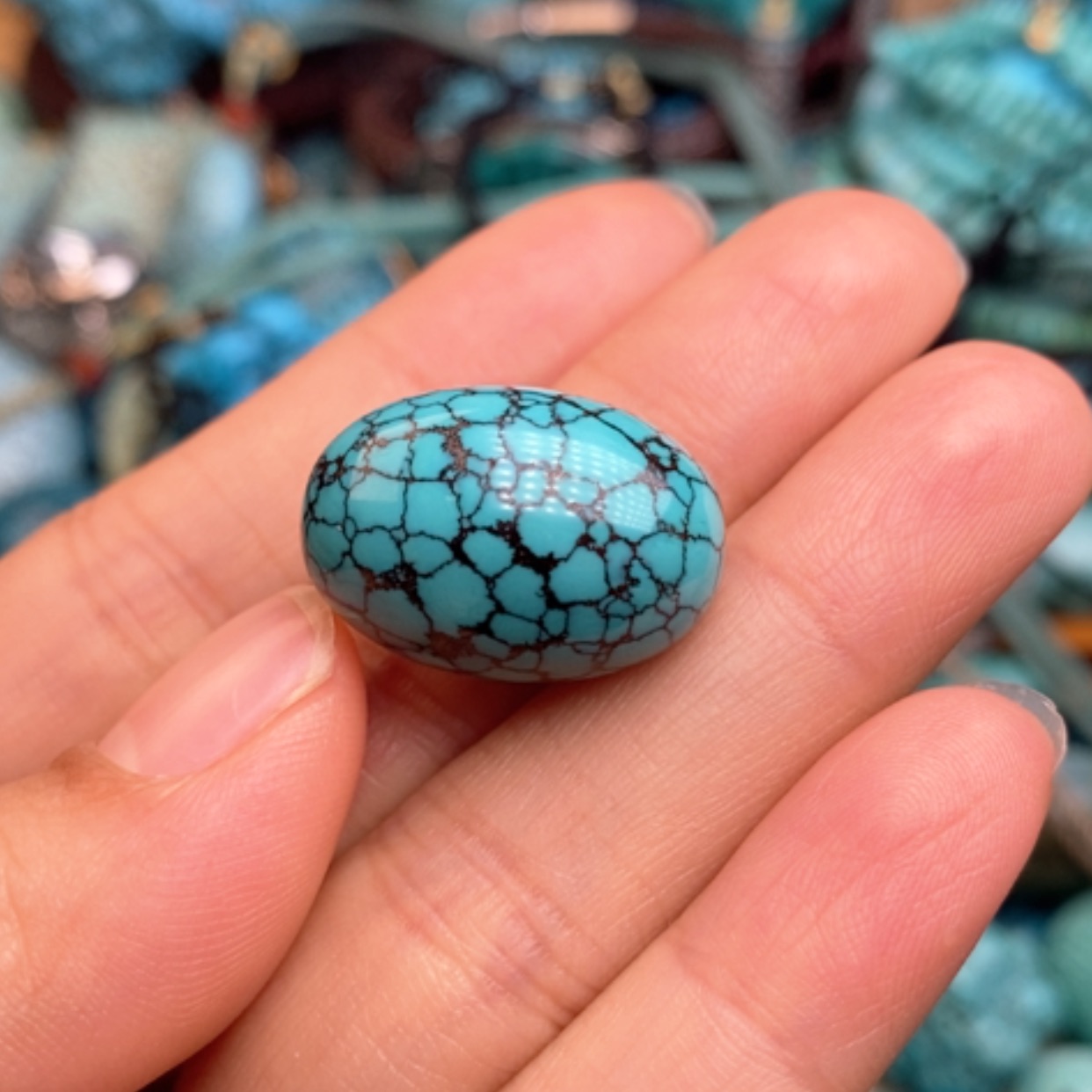 【闪购商品】绿松石珠宝半成品未镶嵌