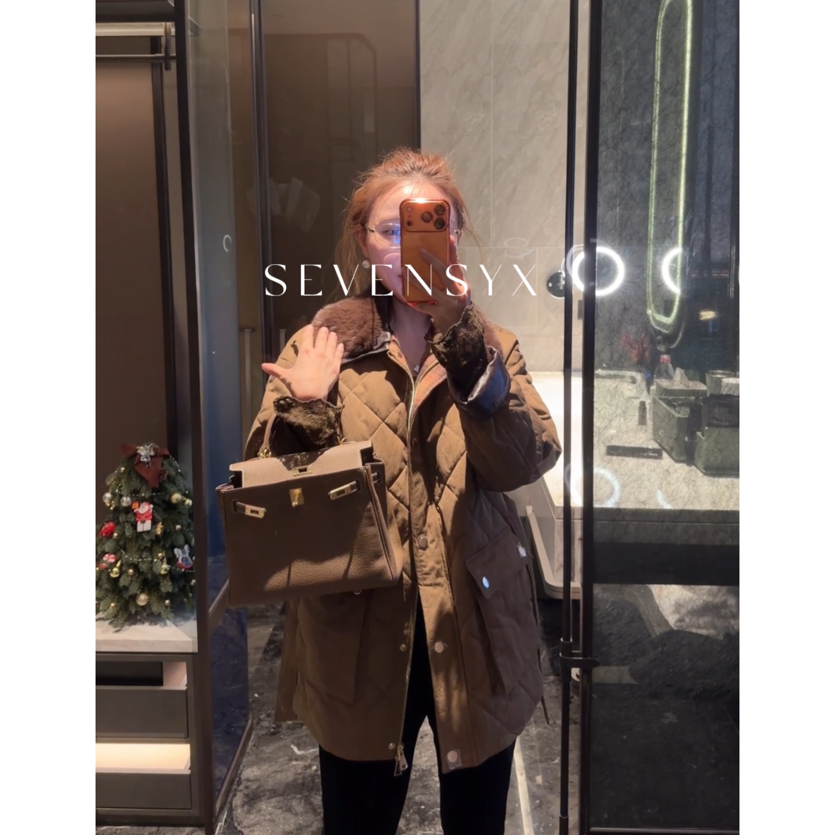 【76bbr水貂毛领派克服】水貂毛领 可拆卸 90白鹅绒  可休闲 可女人