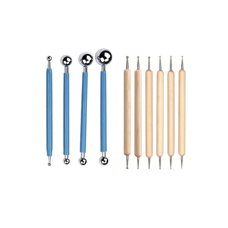 DIY工具手工制作饰品玩偶模型造型粘土铃兰花定型工具丸棒压痕d1