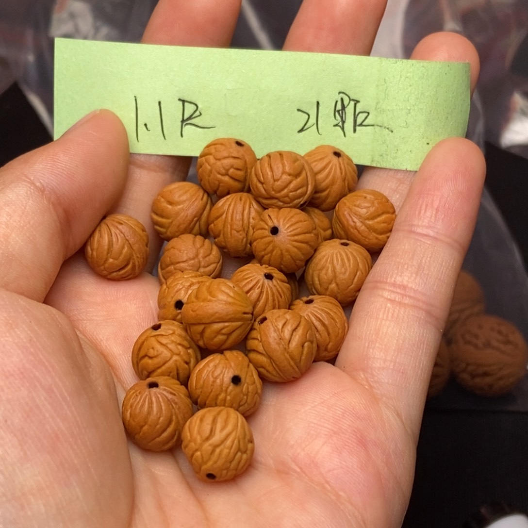 桃核手串秦岭龙纹桃核1
