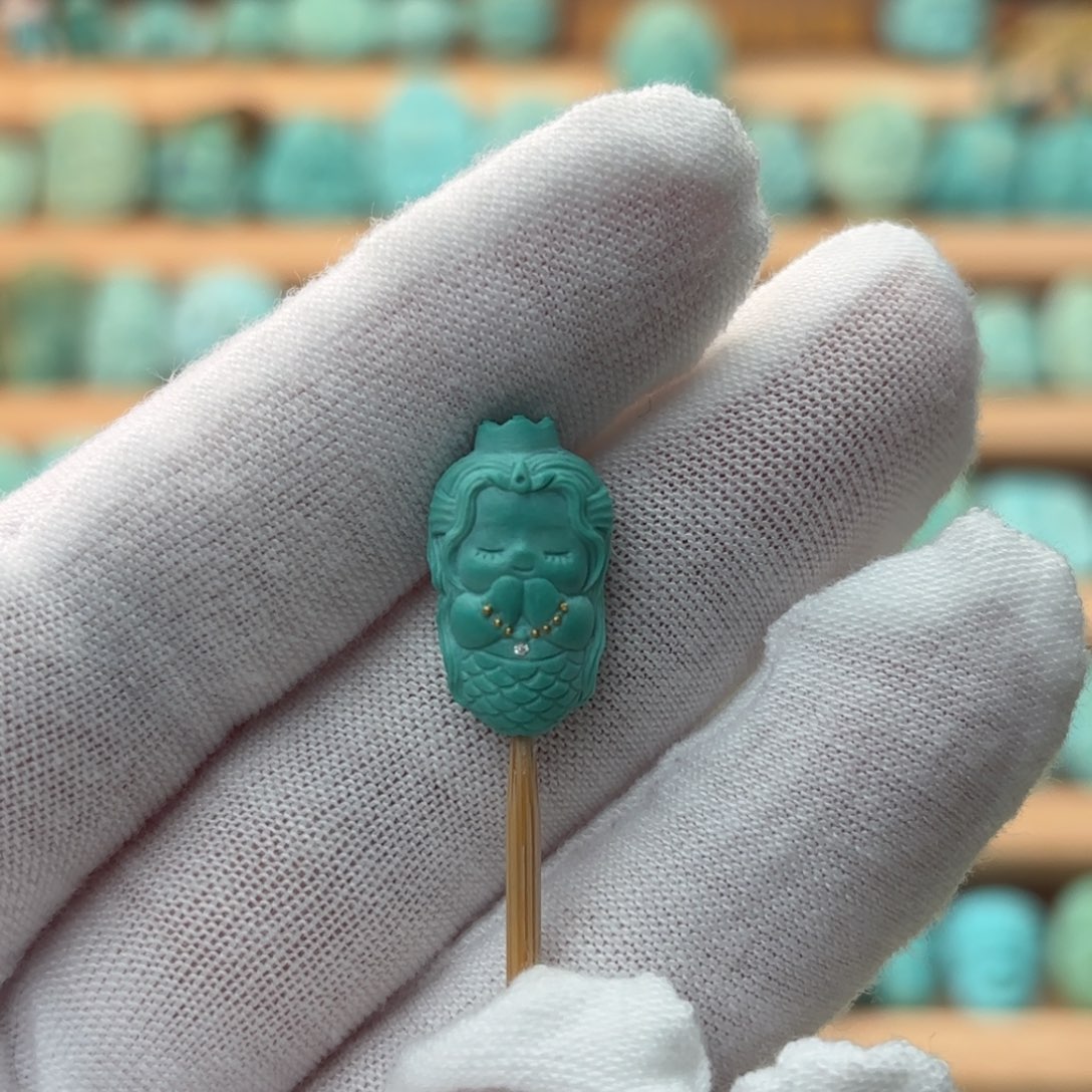 绿松石未镶嵌配饰