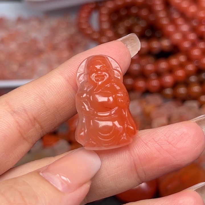 南红玛瑙未镶嵌吊坠(不含链)