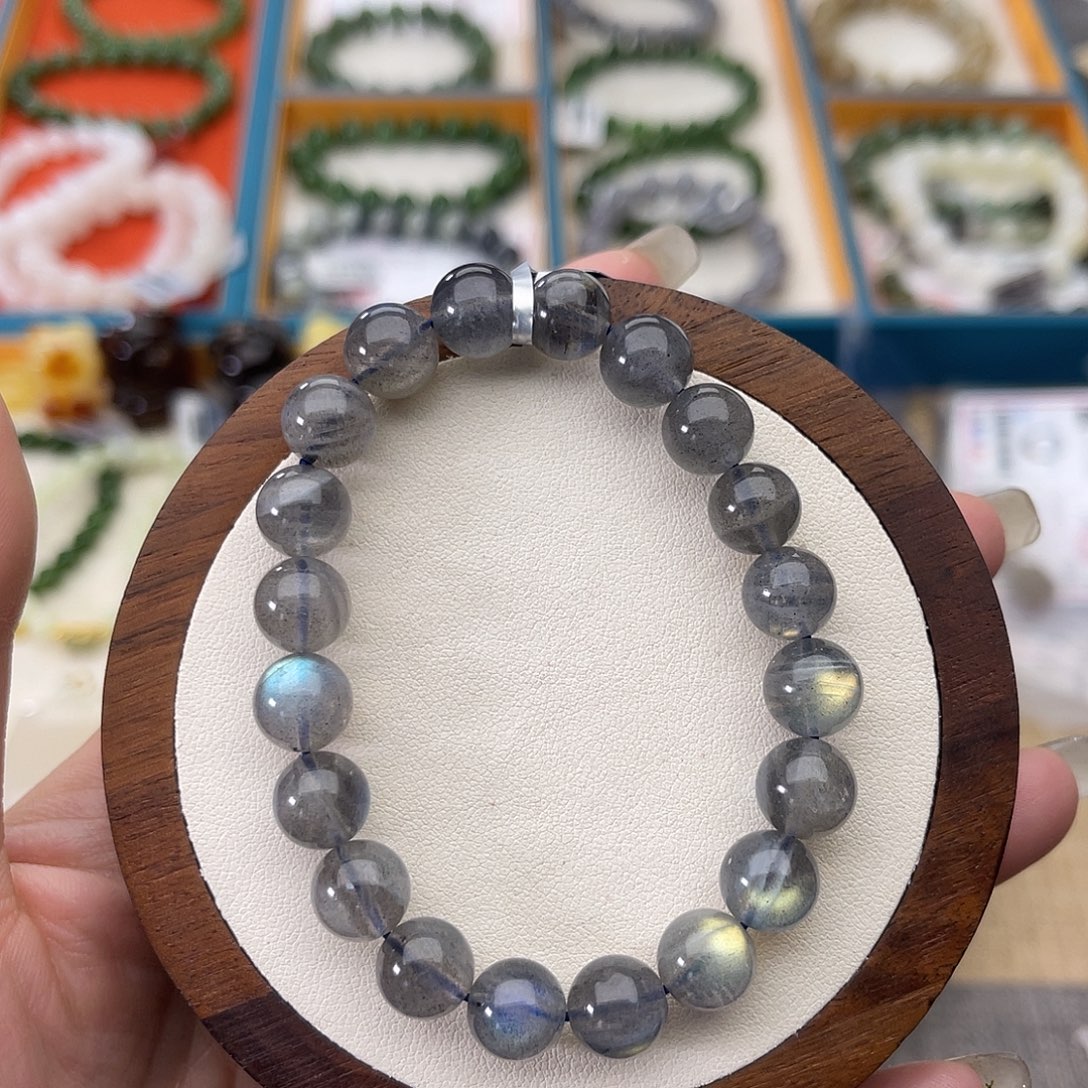 未镶嵌水晶手串A5卡9.5