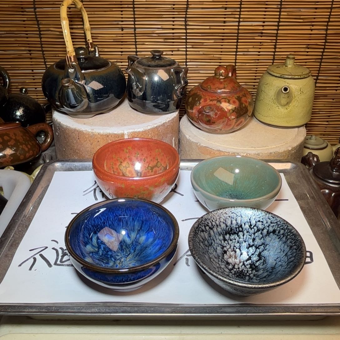 茶盏建窑建盏 微瑕作品