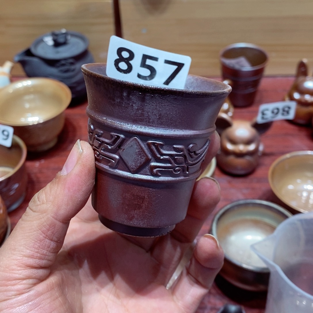 瑕疵，柴烧茶具陶瓷杯子