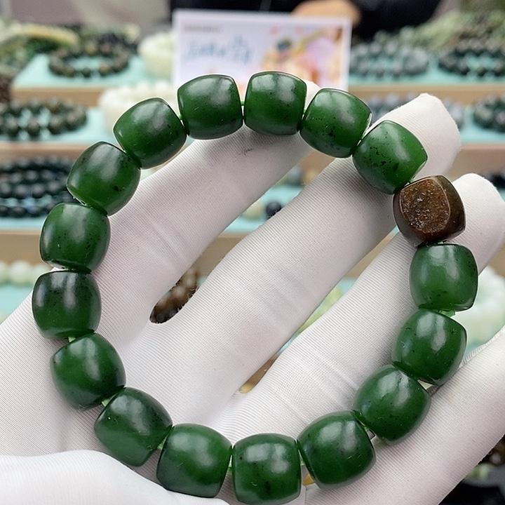 和田玉手链未镶嵌