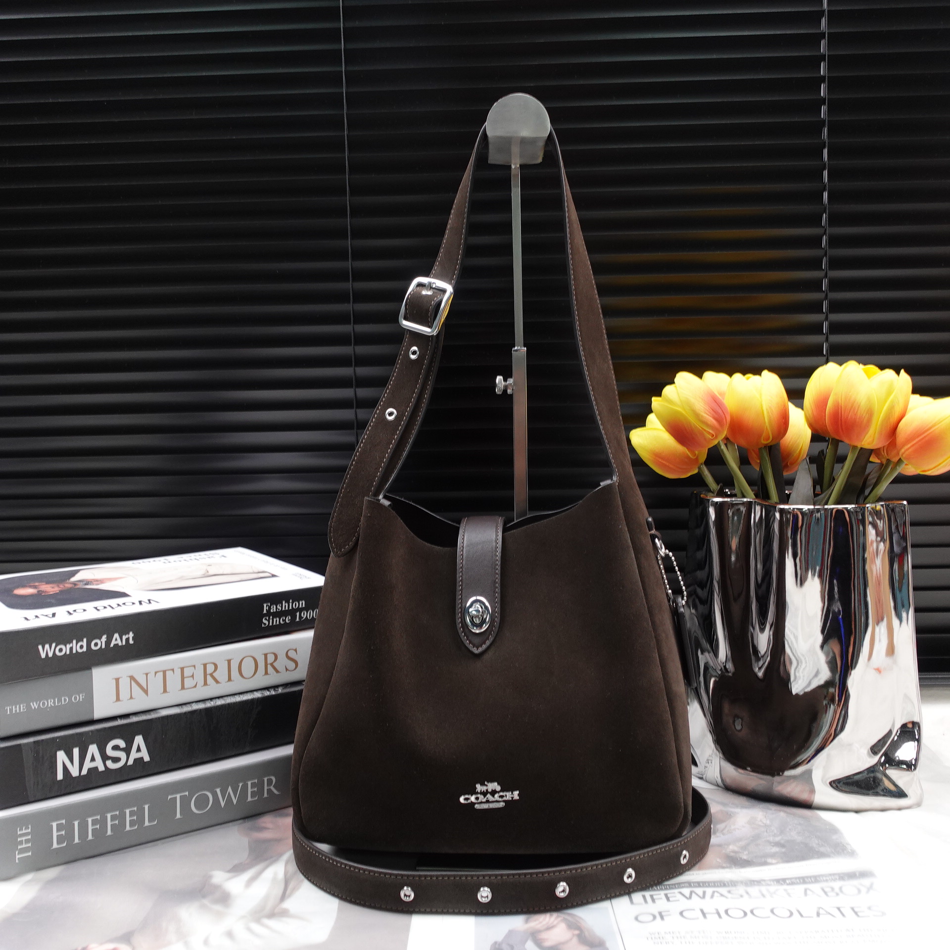 95新 COACH/蔻驰 单肩包/T10232674