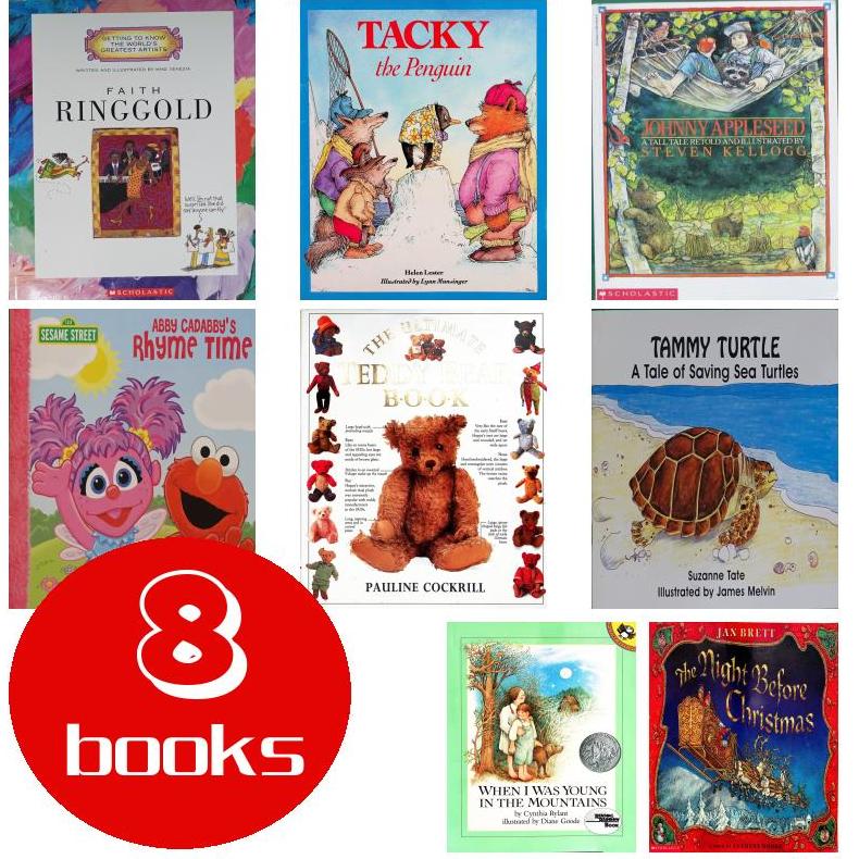 英文原版绘本8本97251209028