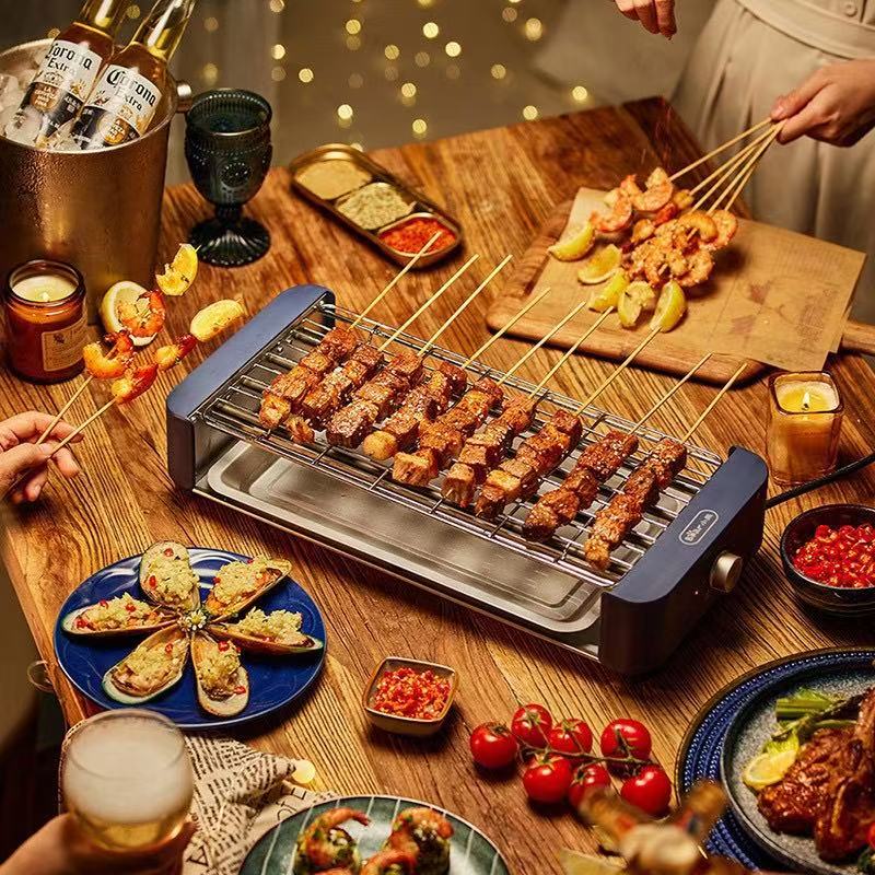 烤肉烧烤多功能料理锅无烟烧烤炉家用室内