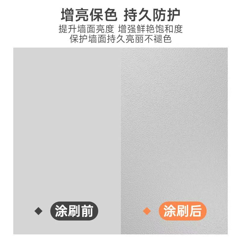 罩面漆水性透明光油家用室外内墙面清漆各种墙面罩光防水防污专用