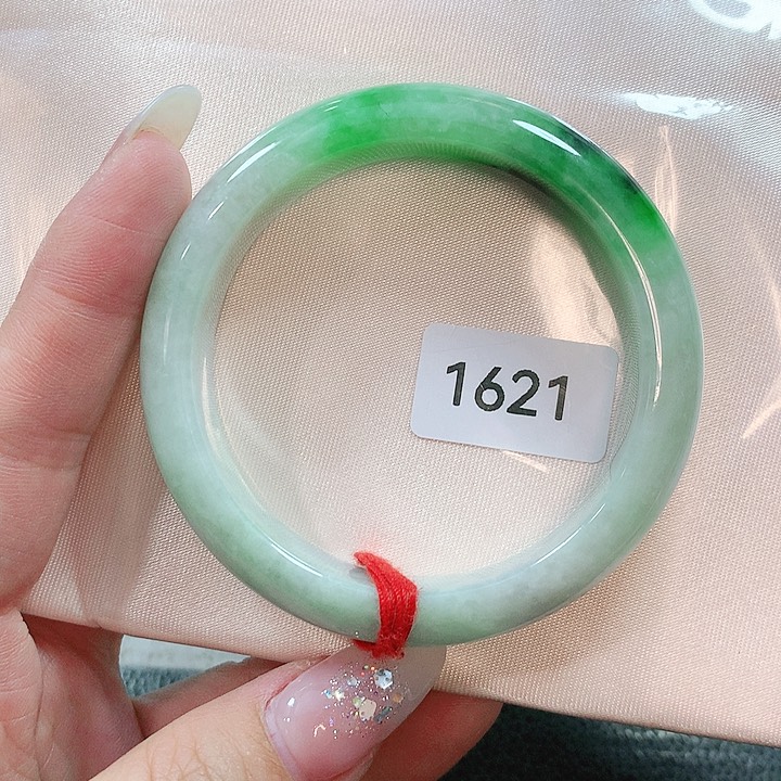 翡翠手镯未镶嵌天然翡翠手镯53