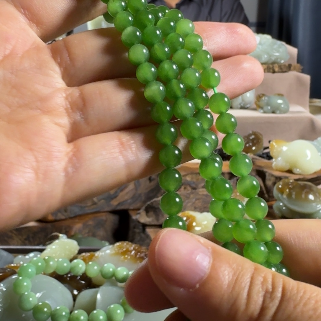 和田玉（糖玉）未镶嵌手链