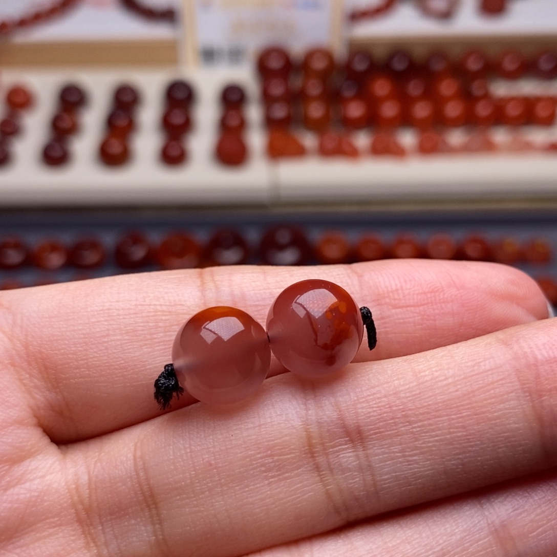 南红玛瑙未镶嵌配饰小微瑕