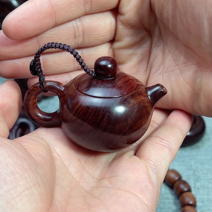 把件黄花梨/降香黄檀西施壶