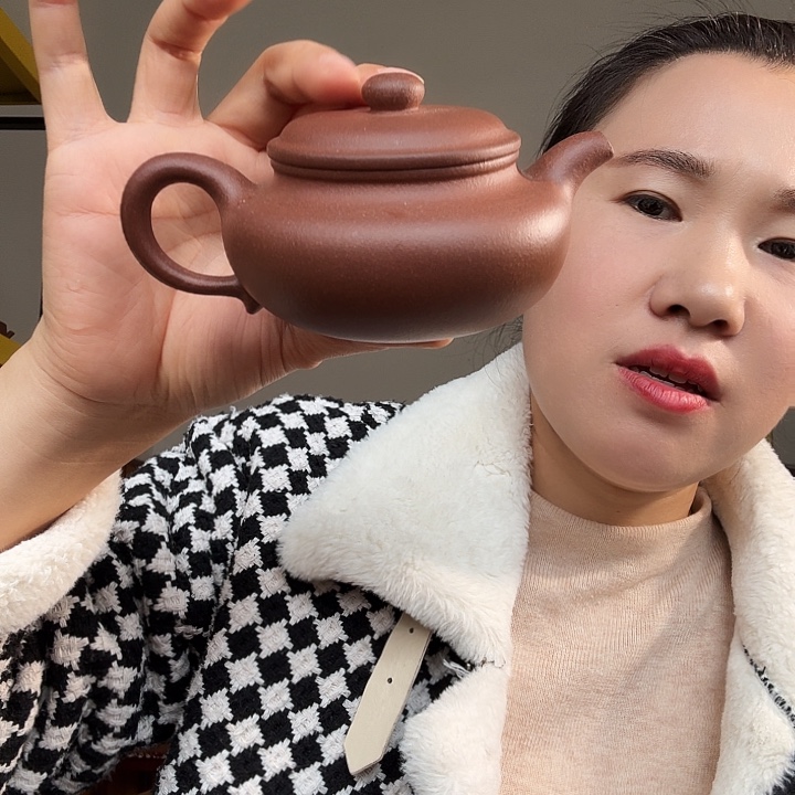 紫砂茶壶紫泥仿古209