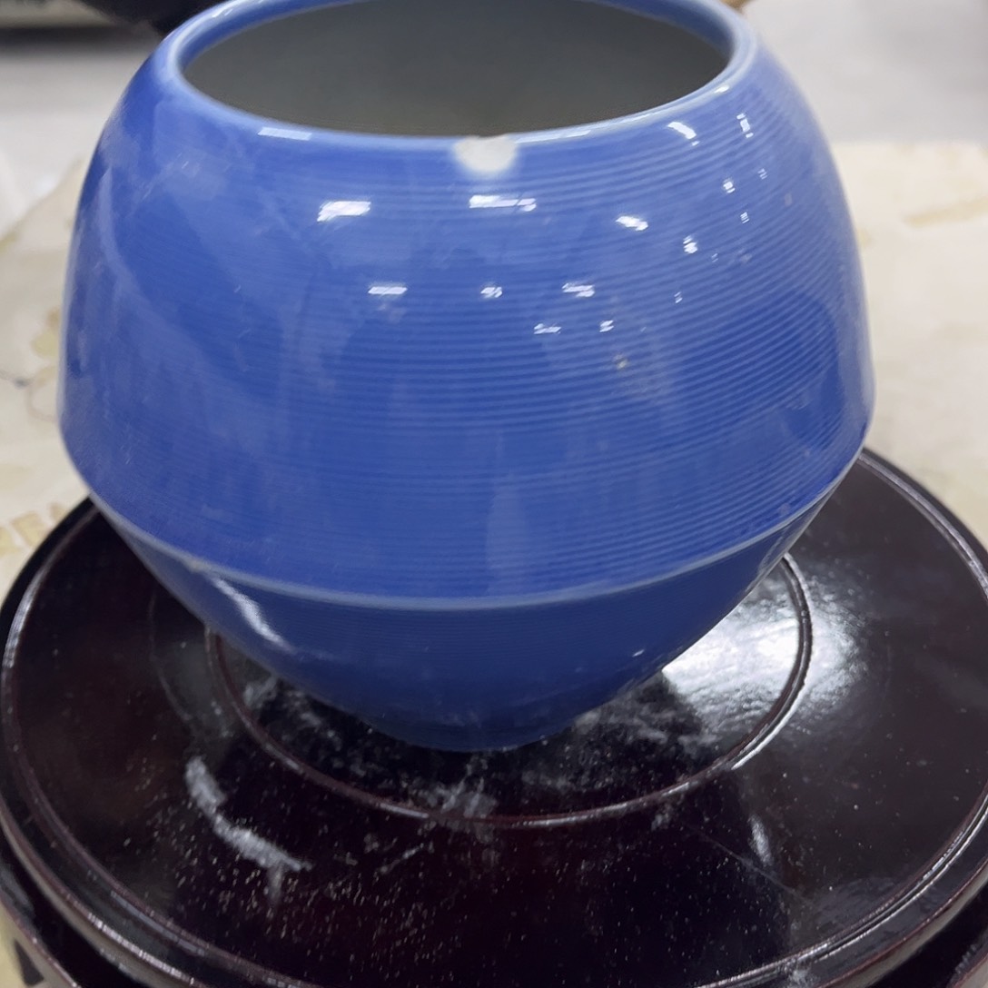 瓷片微瑕口9高14。一个装 