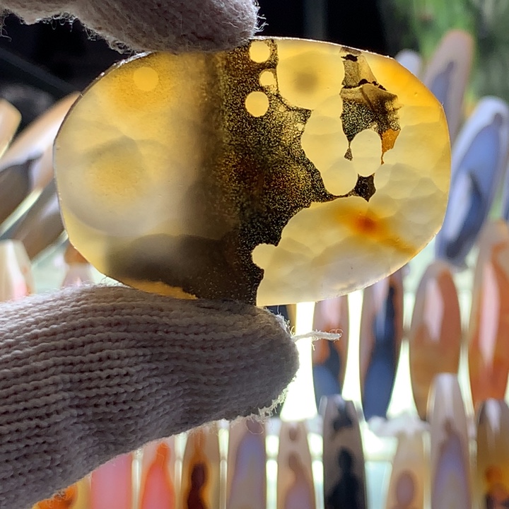 未镶嵌颈饰玛瑙/玉髓123