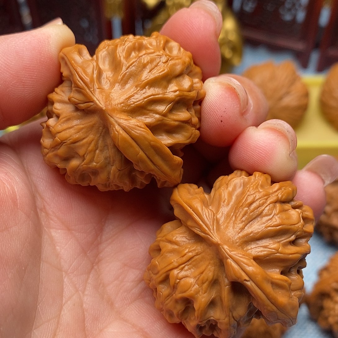 把件文玩核桃38.5全品绝配龙鳞