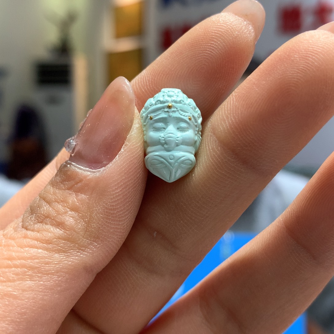 绿松石配饰未镶嵌