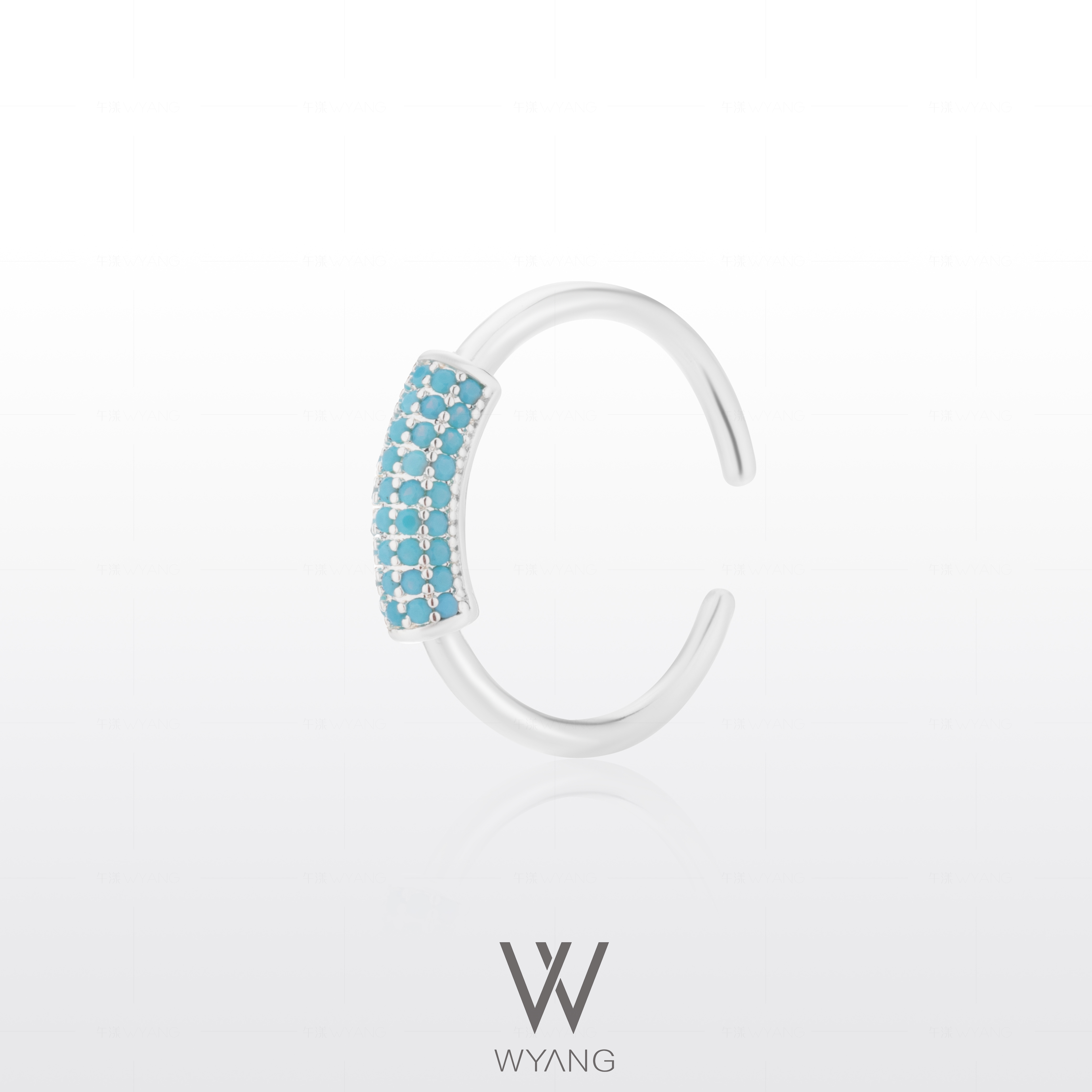 WYANG午漾 轻奢小众开口戒指F141