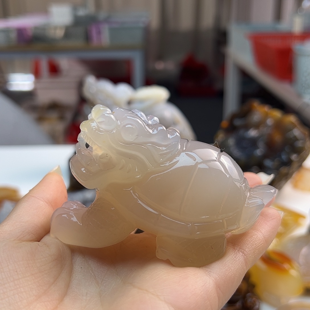 玛瑙/玉髓未镶嵌吊坠(不含链)