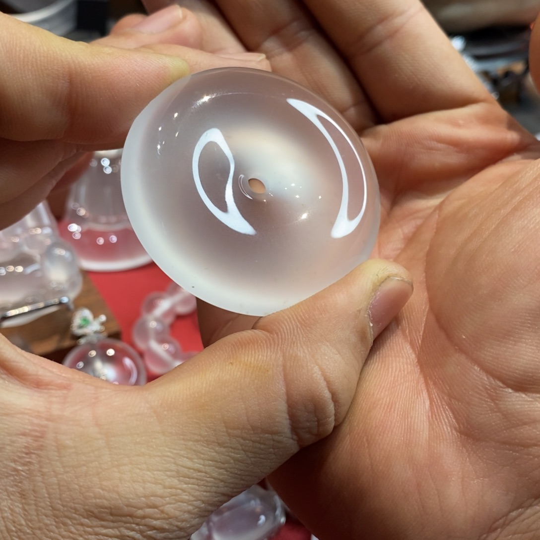 石英质玉颈饰未镶嵌【****】