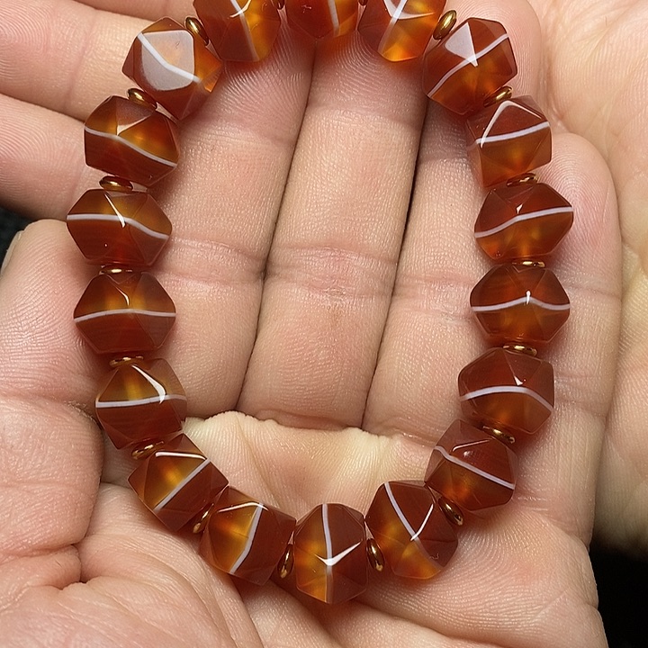 玛瑙/玉髓手链未镶嵌