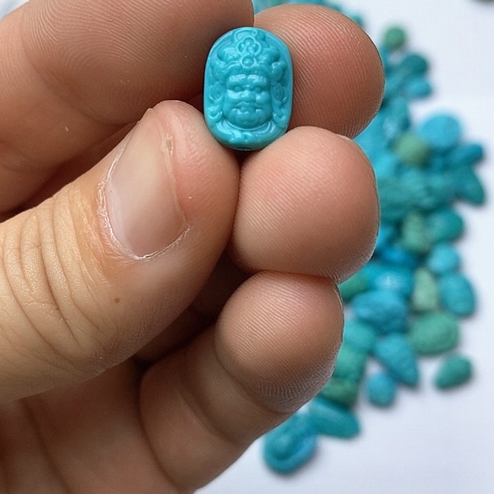 绿松石珠宝奇石未镶嵌