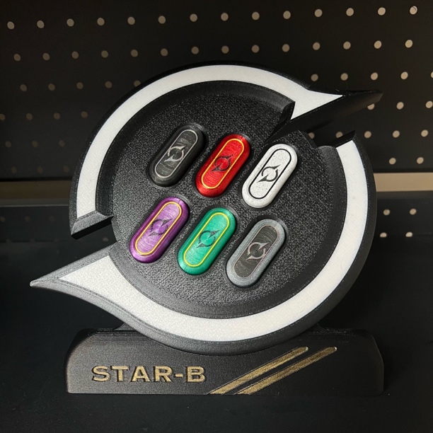 【星币】多轨道叮叮机械推牌EDC任意切换系列解压玩具