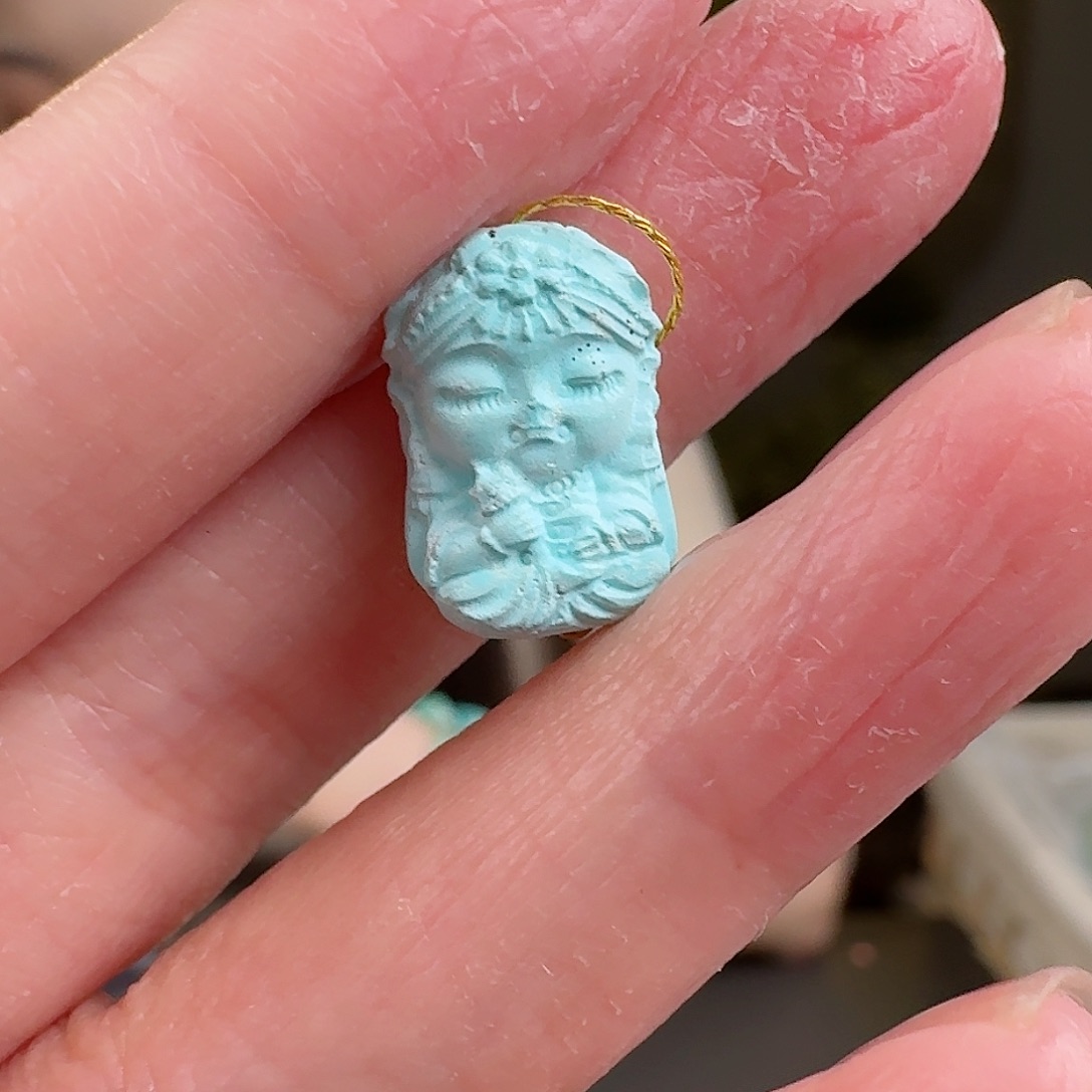 绿松石珠宝奇石未镶嵌