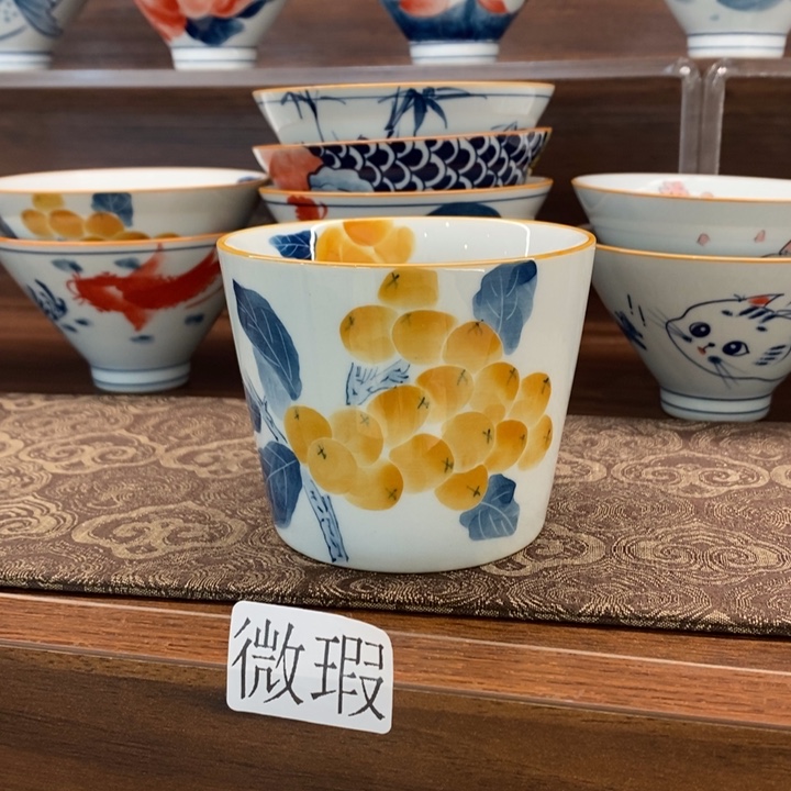 釉下老陶泥手工绘制