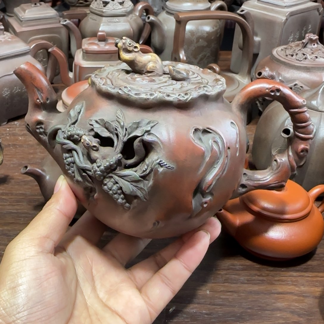 紫砂茶壶自*紫砂茶具