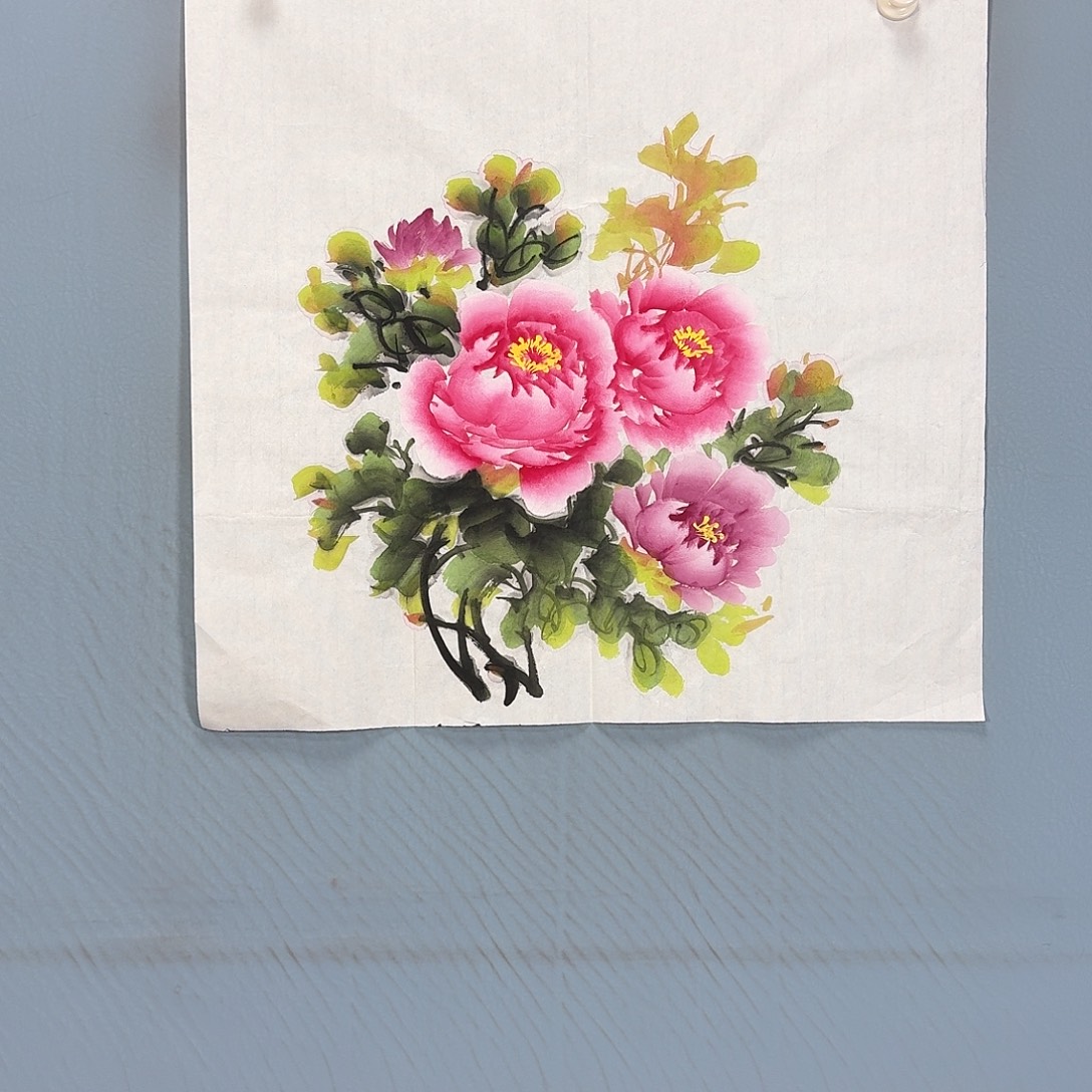 国画1286 牡丹一如您的脸颊