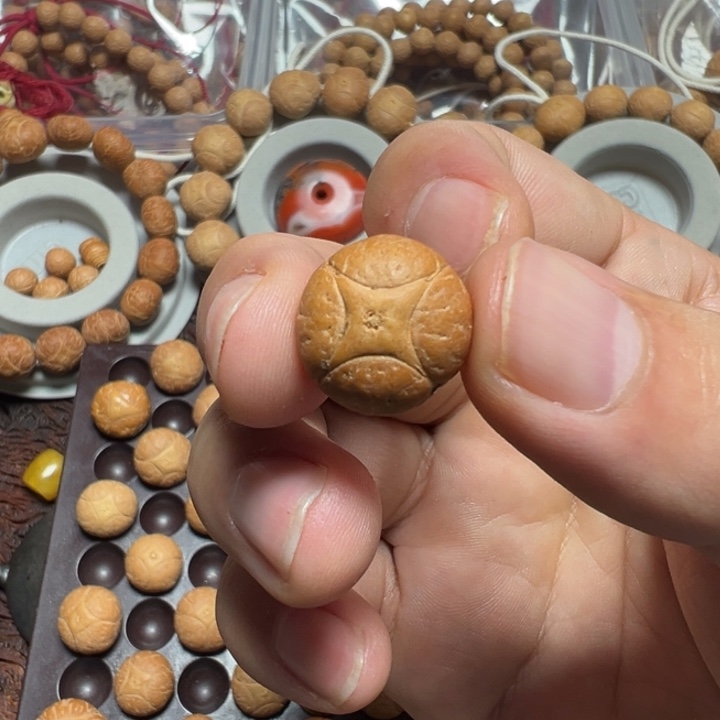 南***玻吊坠凤眼菩提尼泊尔