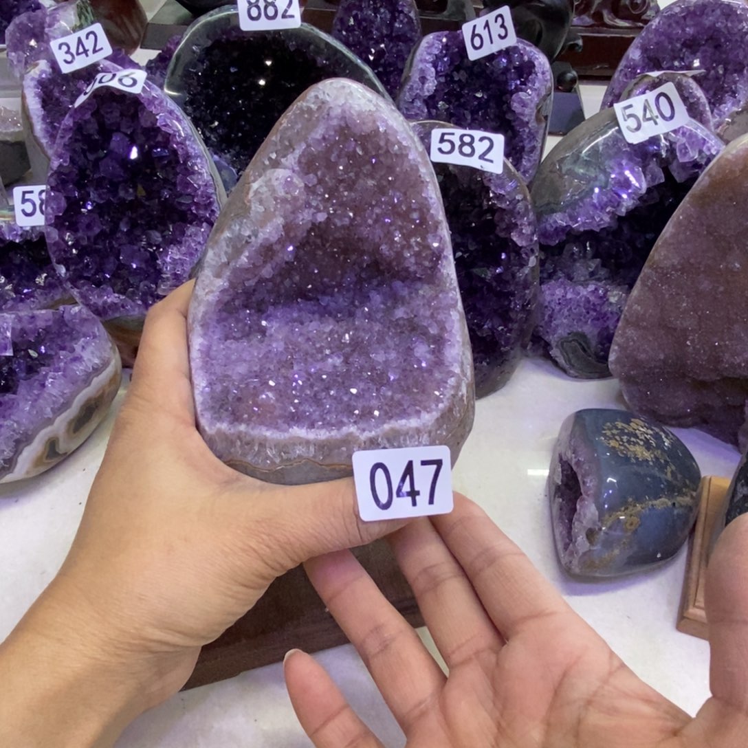 未镶嵌紫晶大型摆件（非配饰）