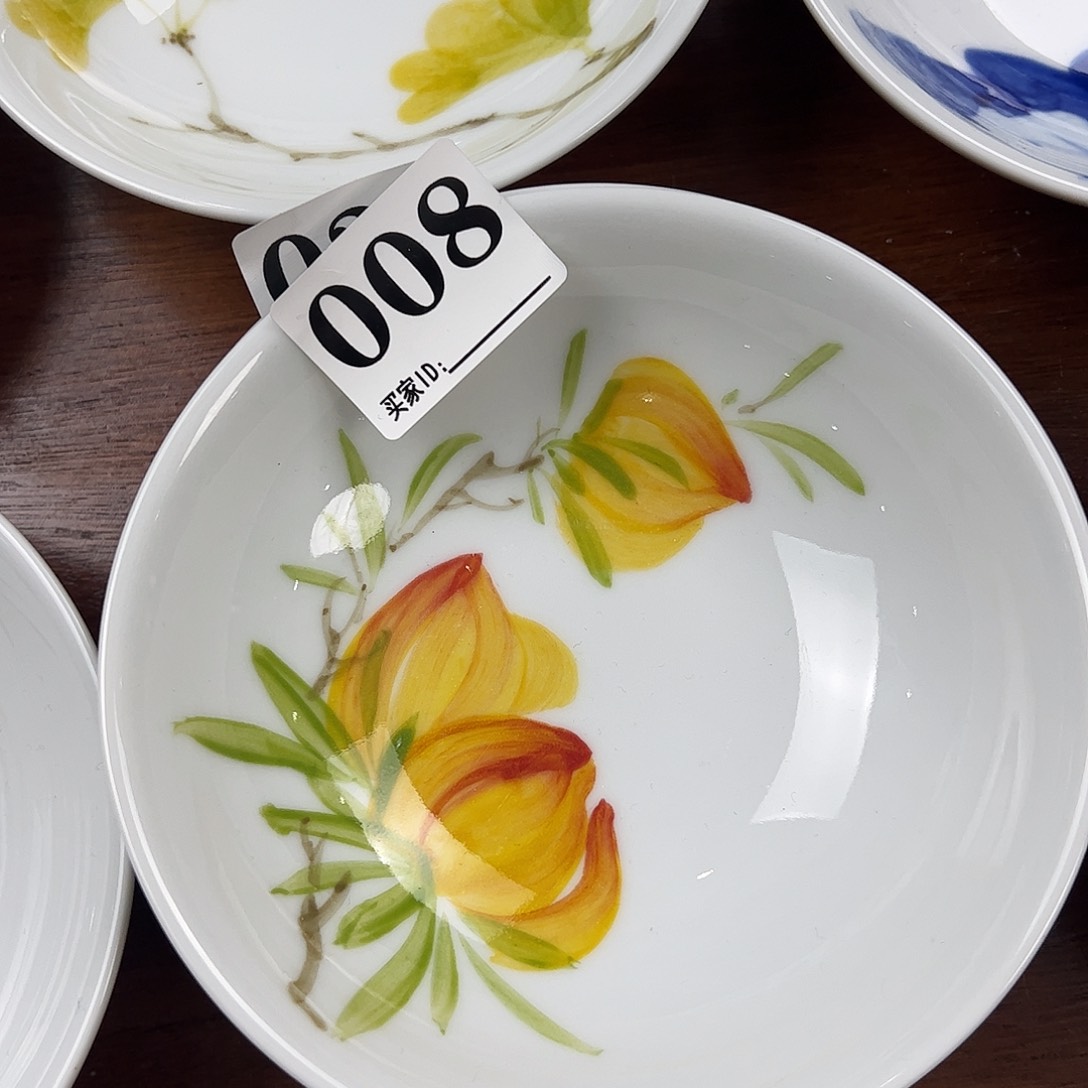 瓷片景德镇陶瓷手工手绘制作