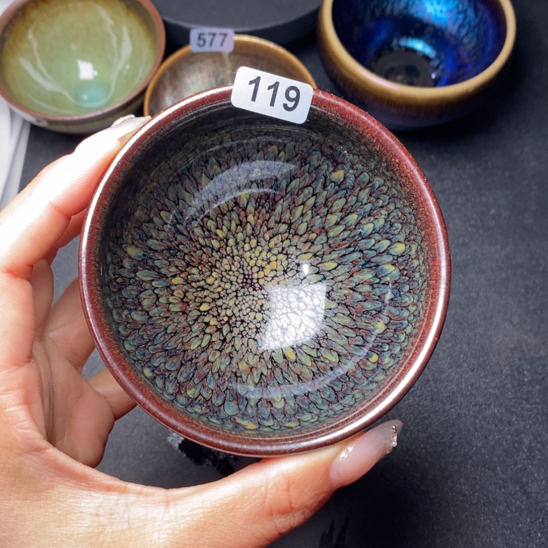 茶盏建窑建盏主人杯119
